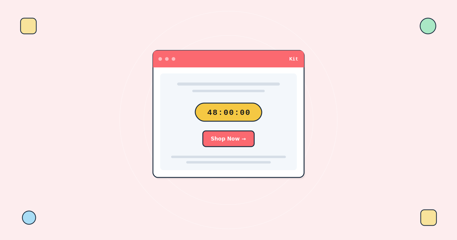 How to Add a Countdown Timer to Kit (ConvertKit) Emails | Tickvio