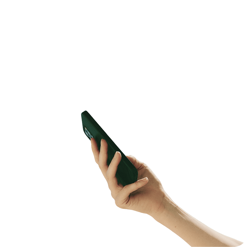 Holding a mobile phone