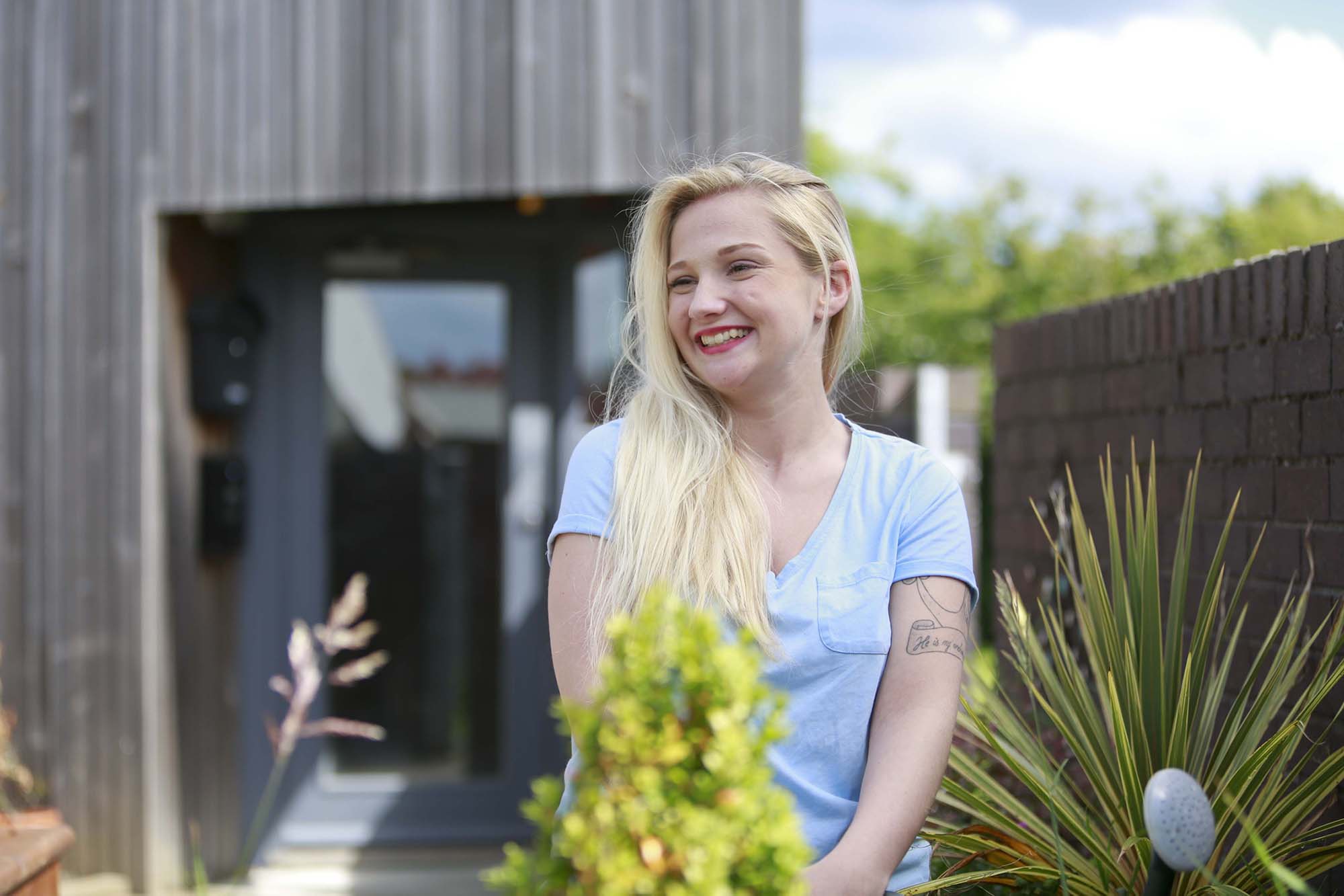 staff member helping customer