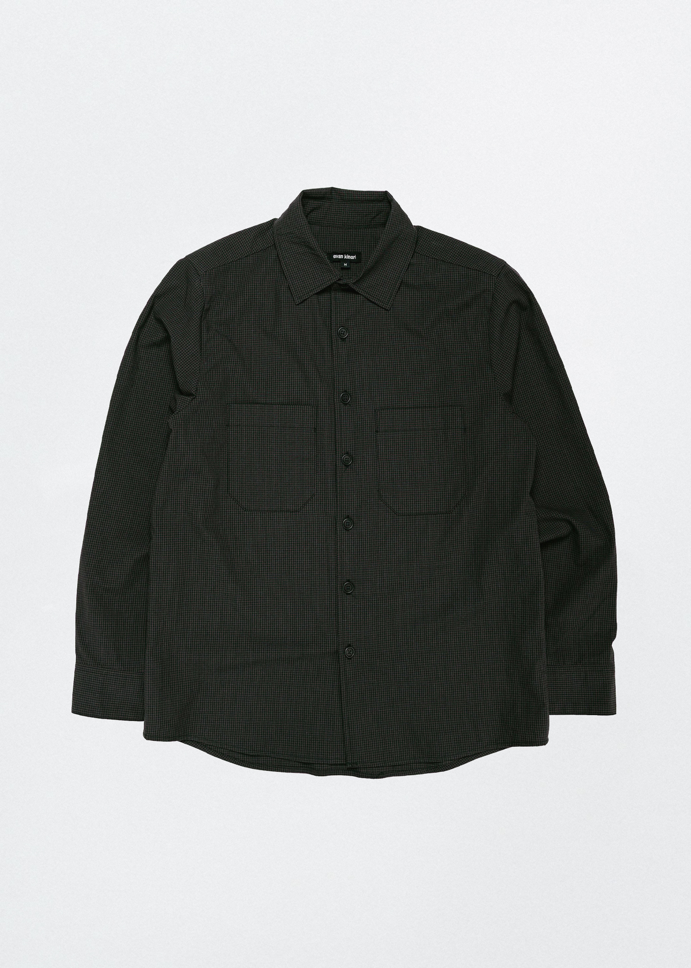 Two Pocket Shirt –– Worsted Wool Check