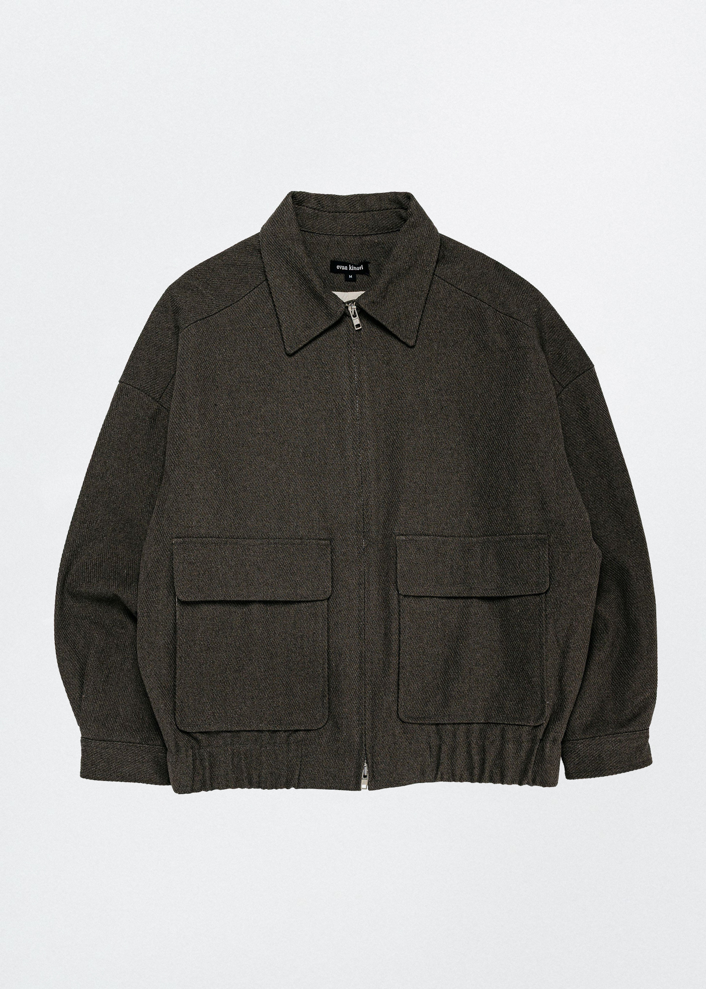 Zip Jacket Two –– Top Dyed Cotton Kersey