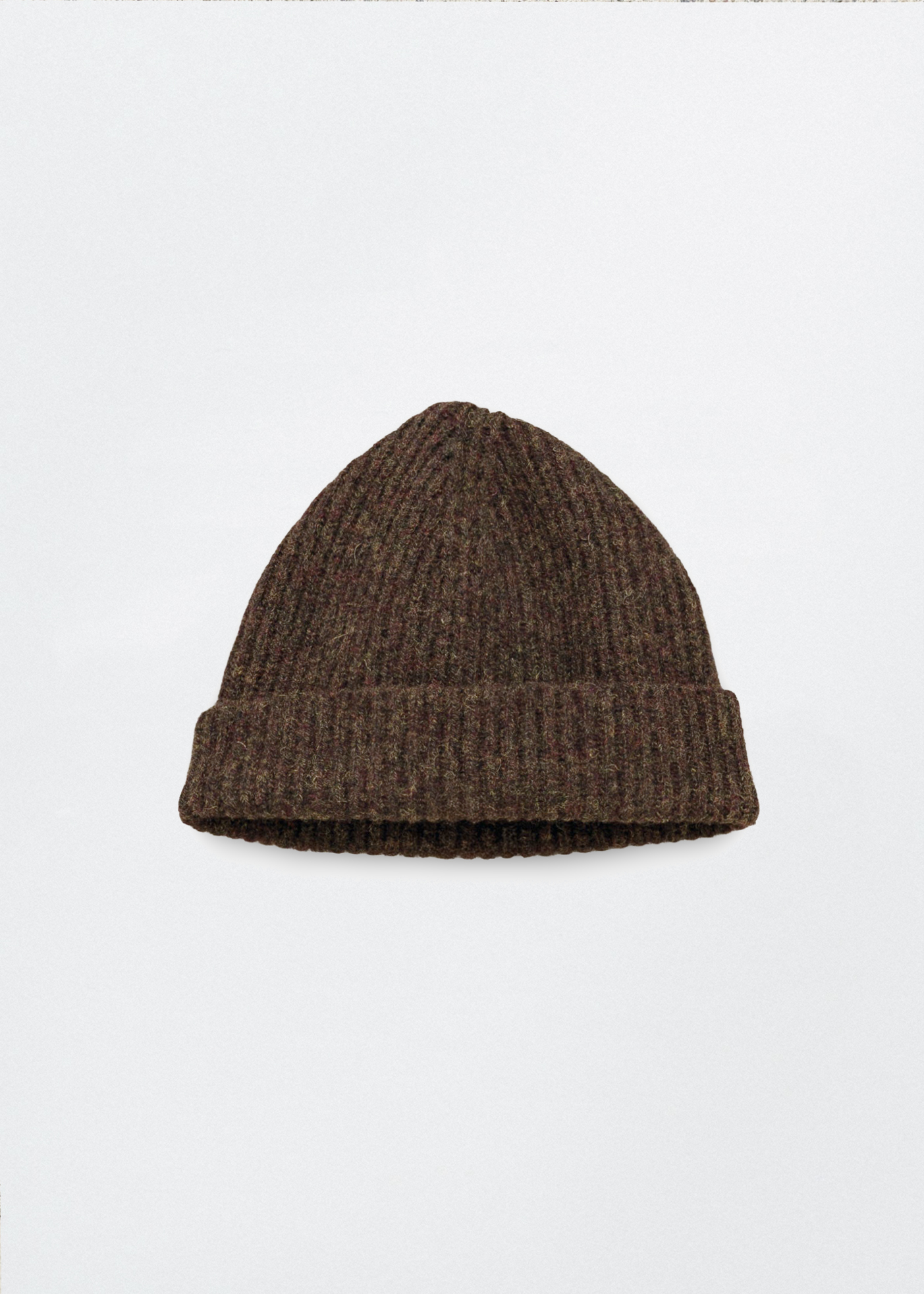 Knit Hat –– Top Dyed Wool