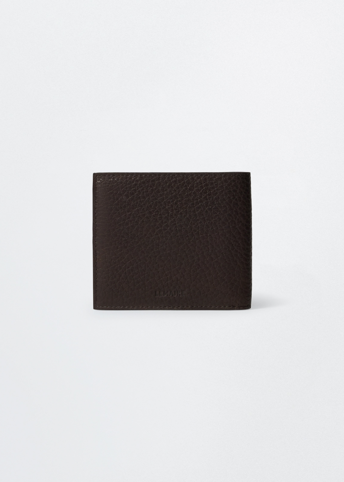 Soft Tab Bifold Wallet –– Grained Cow Leather 