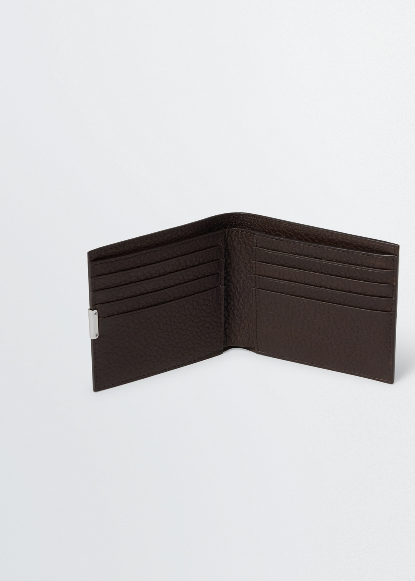Soft Tab Bifold Wallet –– Grained Cow Leather 