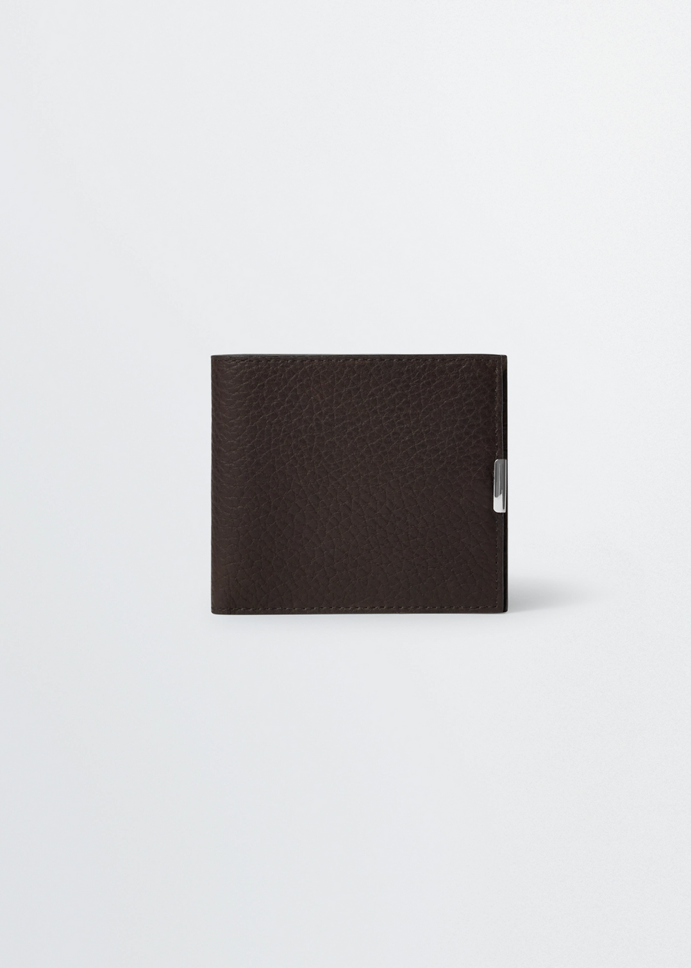 Soft Tab Bifold Wallet –– Grained Cow Leather 