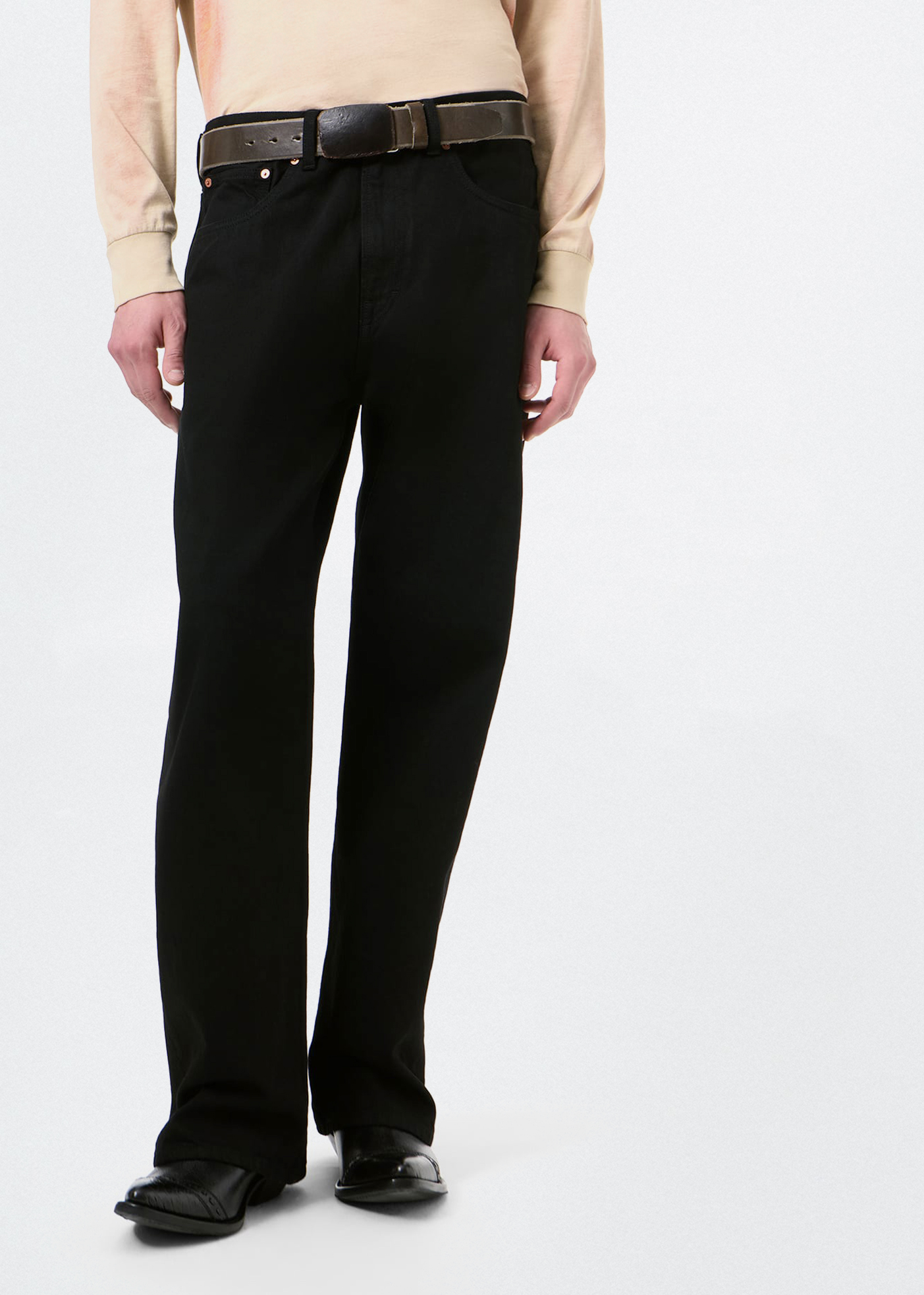 Third Cut Jeans –– Black Selvedge