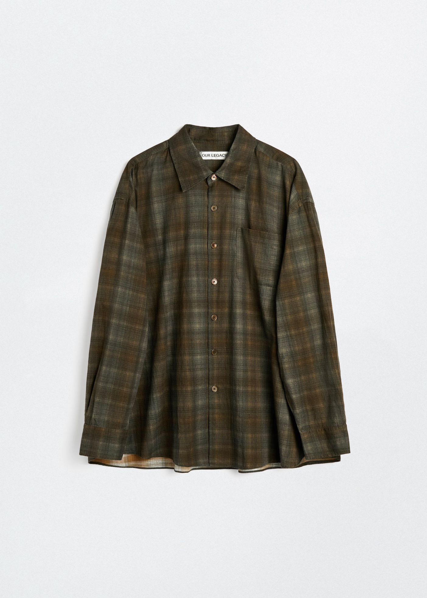 Borrowed Shirt –– More Check Print