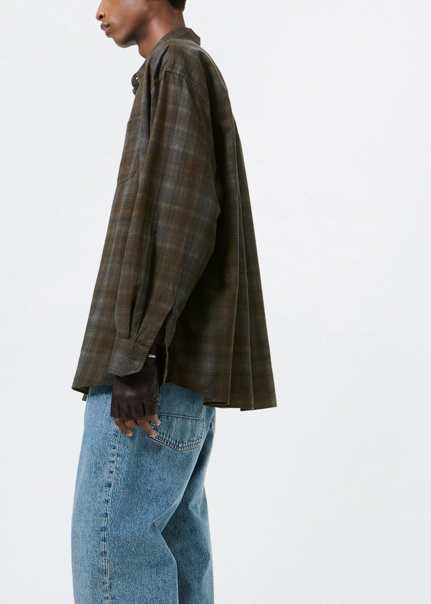 Borrowed Shirt –– More Check Print