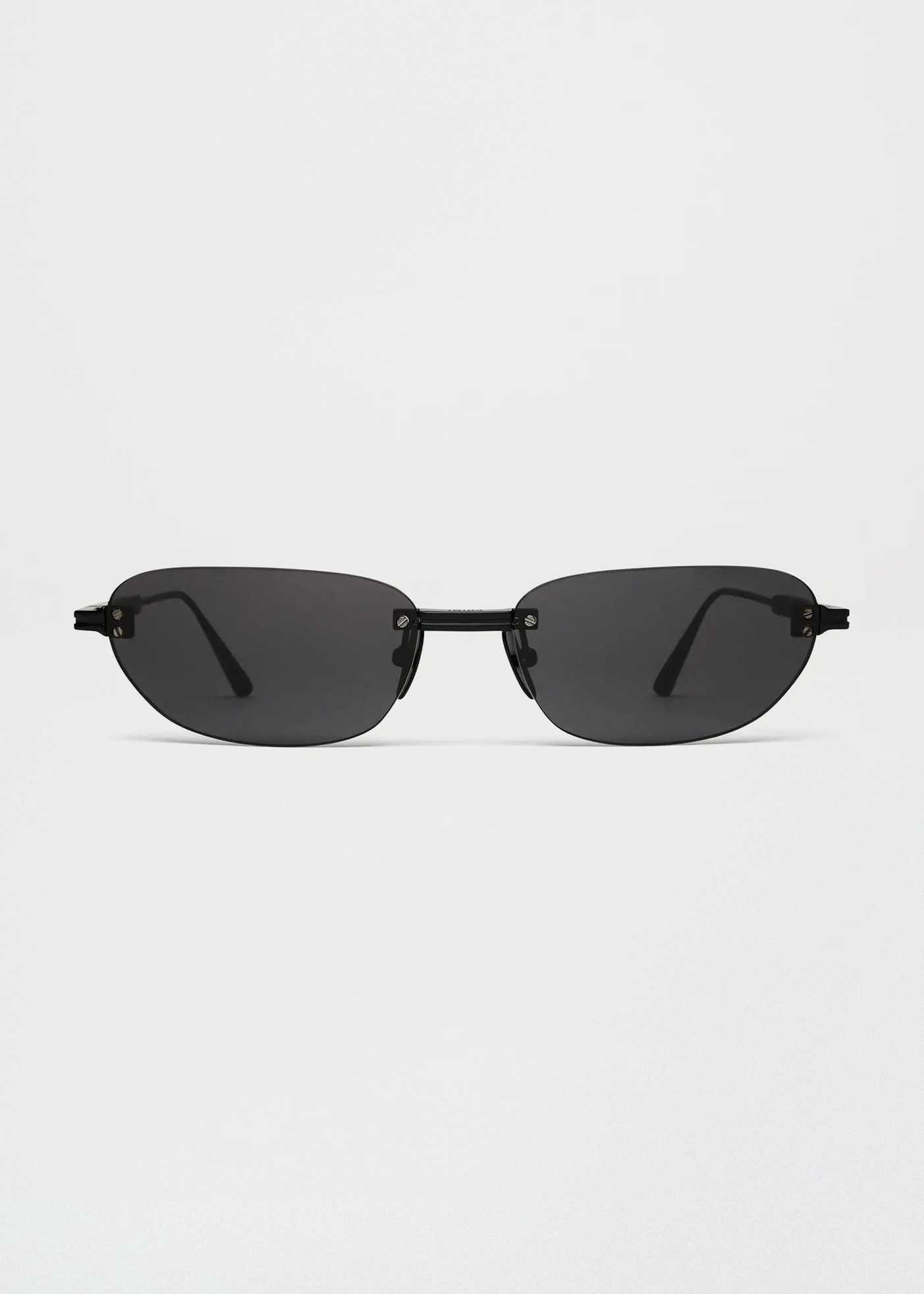 Rimless Oval –– Black
