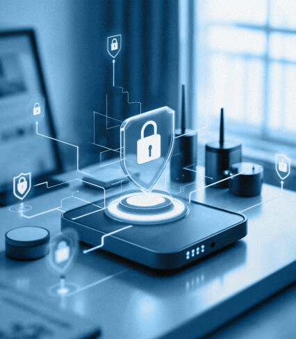 Cybersecurity Data Protection Concept