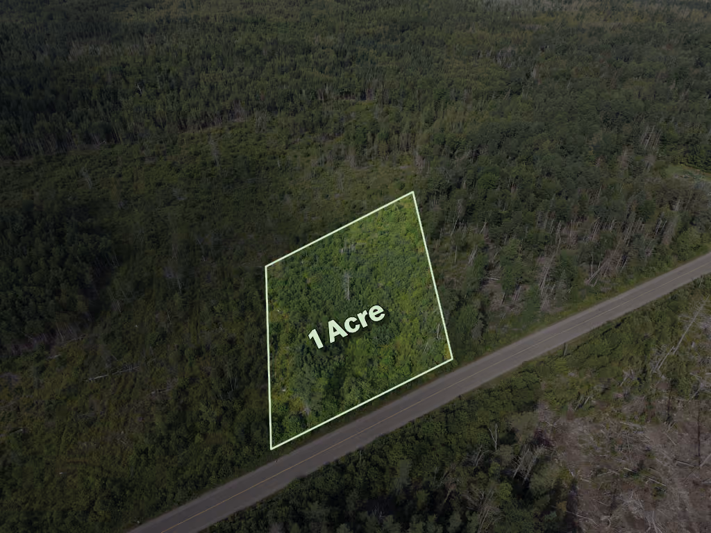 Prize land aerial view