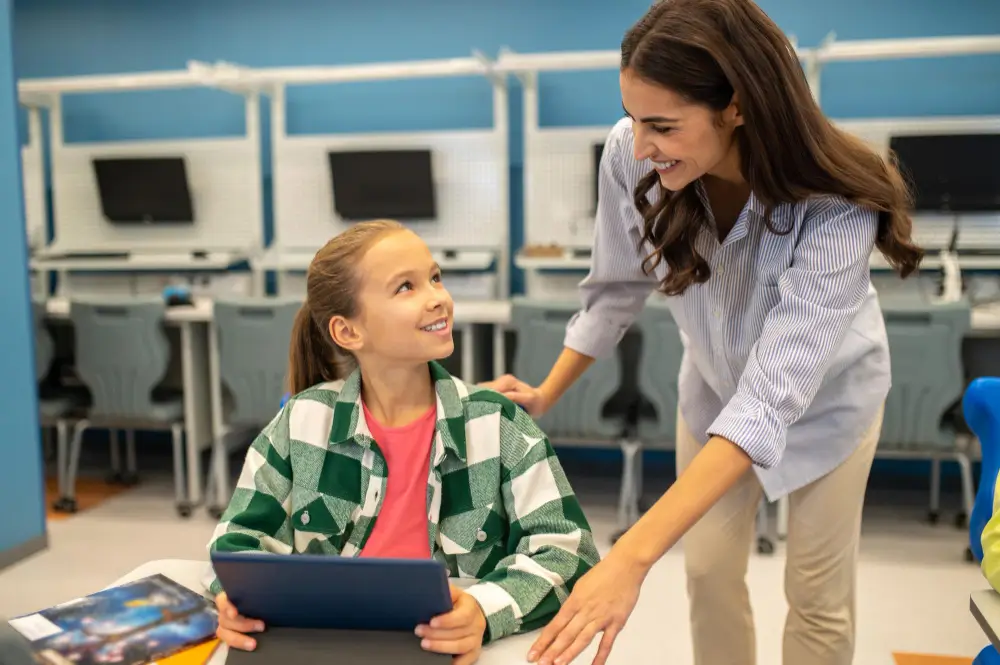 School psychology professional supporting special education evaluations and student intervention planning