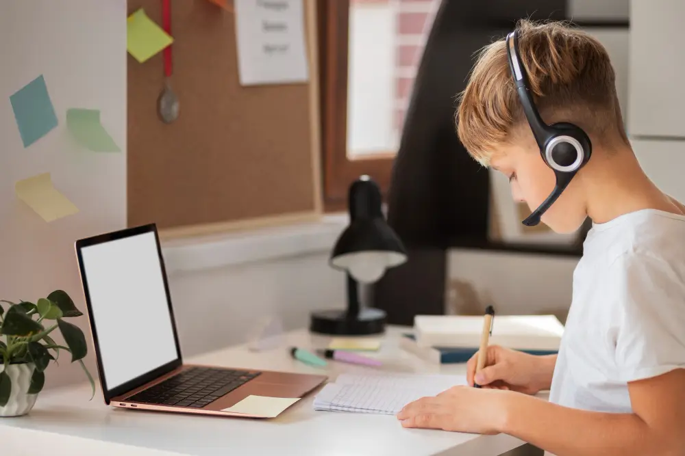 Educational professionals reviewing assessment workloads and school psychology staffing requirements