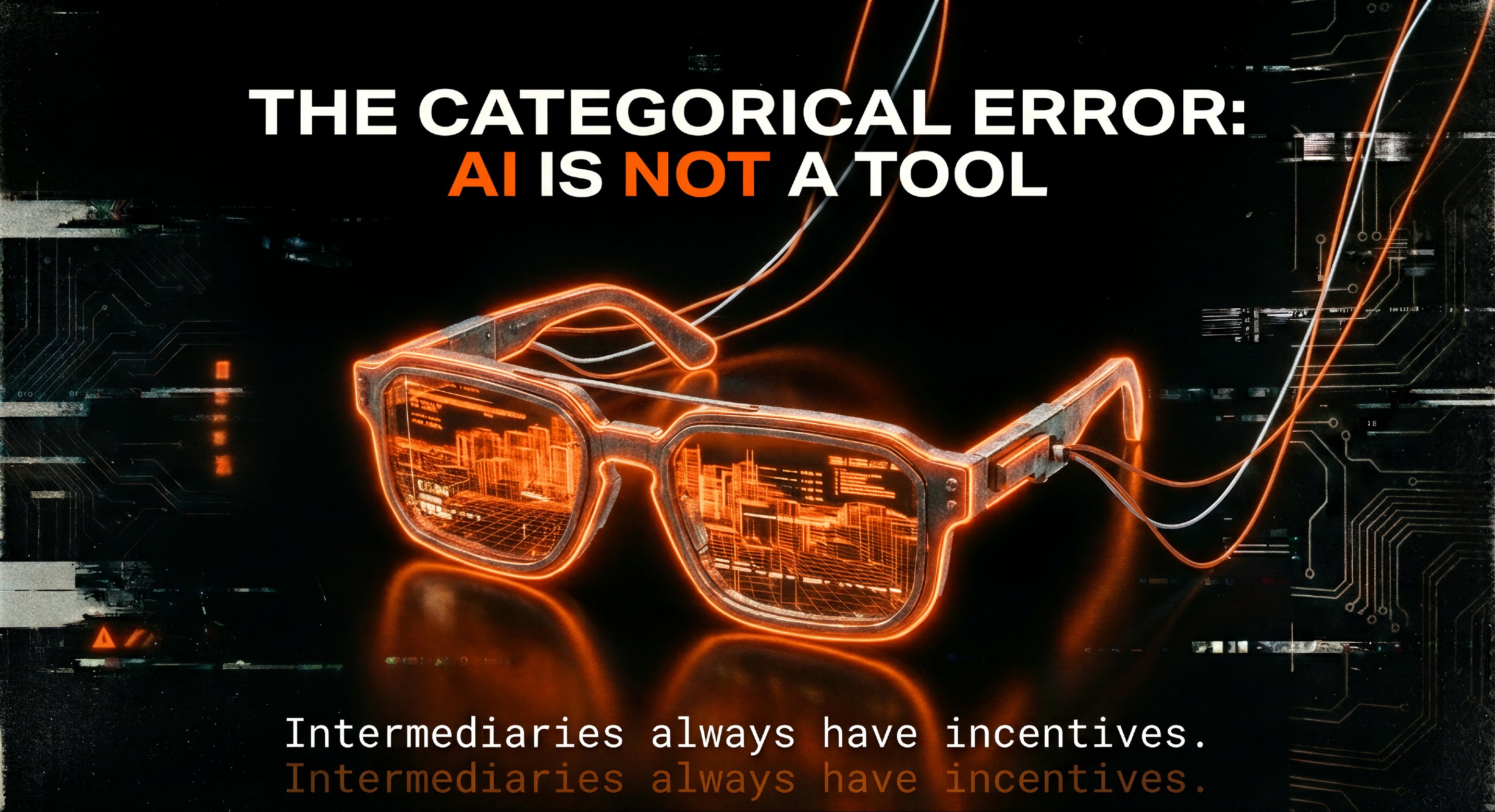 The Categorical Error: AI Is NOT a Tool