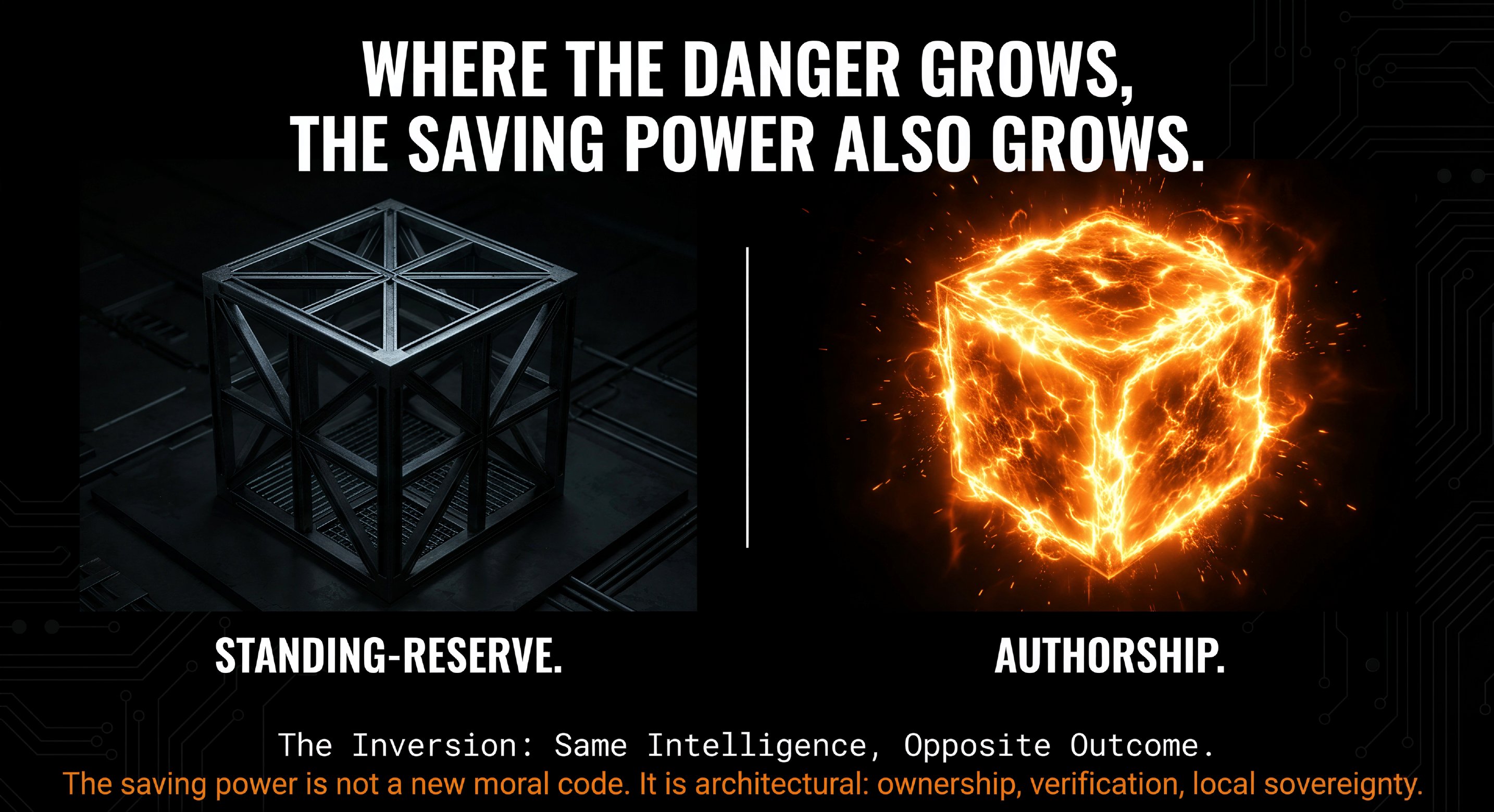 Where the Danger Grows, the Saving Power Also Grows