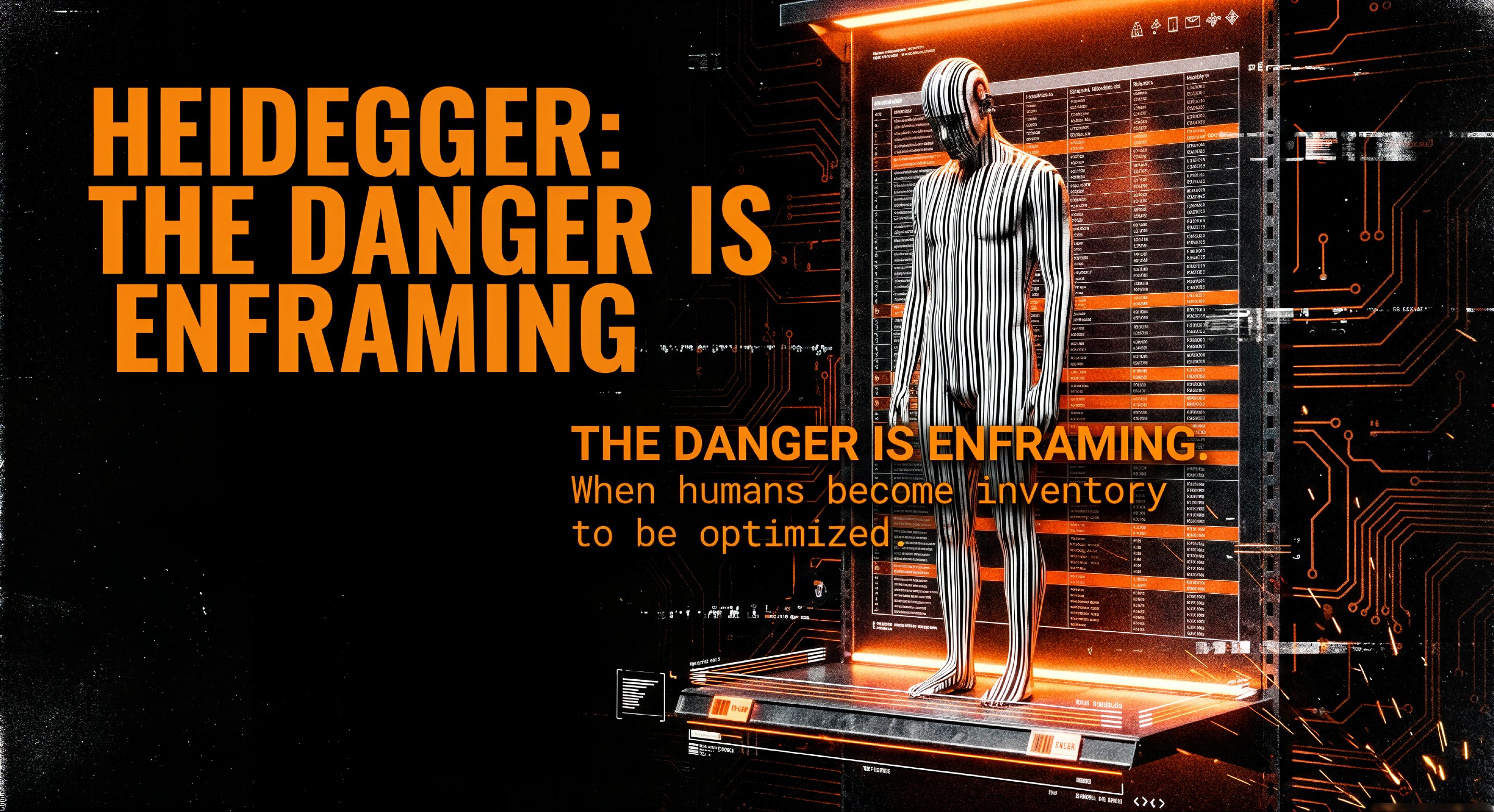 Heidegger: The Danger Is Enframing