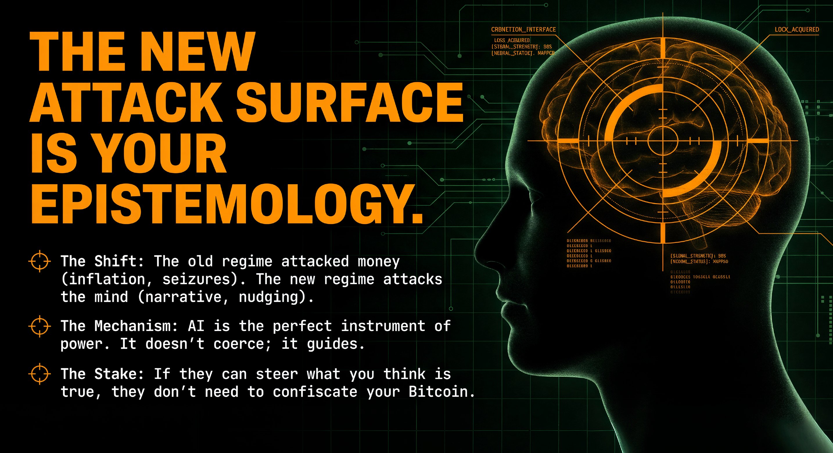 The New Attack Surface Is Your Epistemology