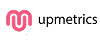 Pink and black stylized letter M logo.