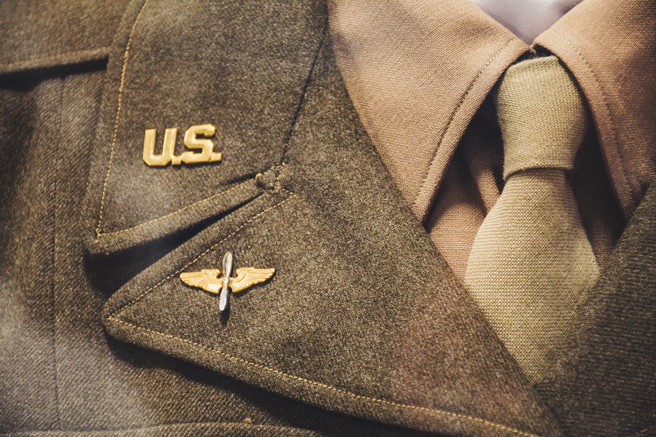 U.S. Air Force uniform representing veterans facing illness from asbestos exposure in service.