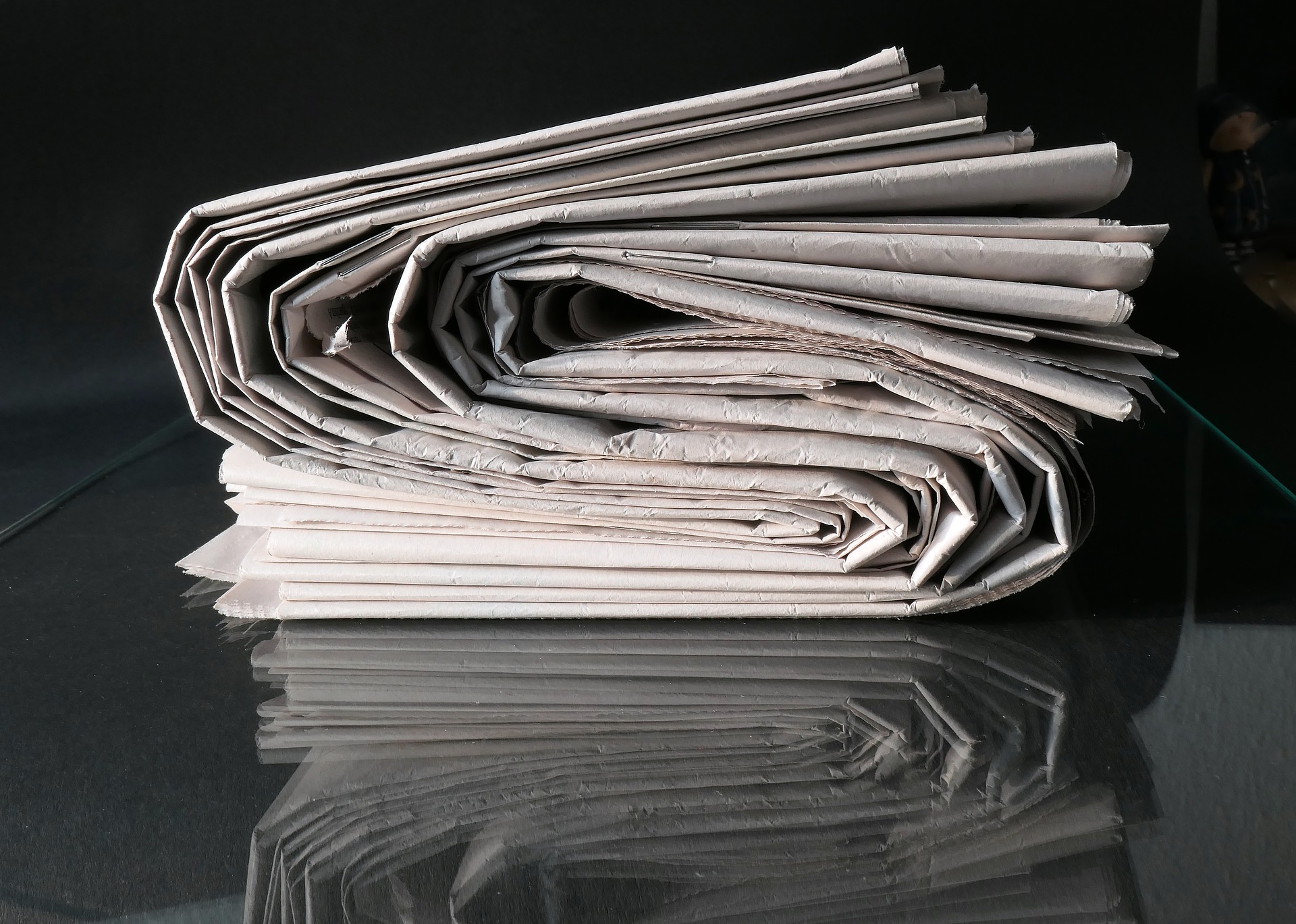 paper on table