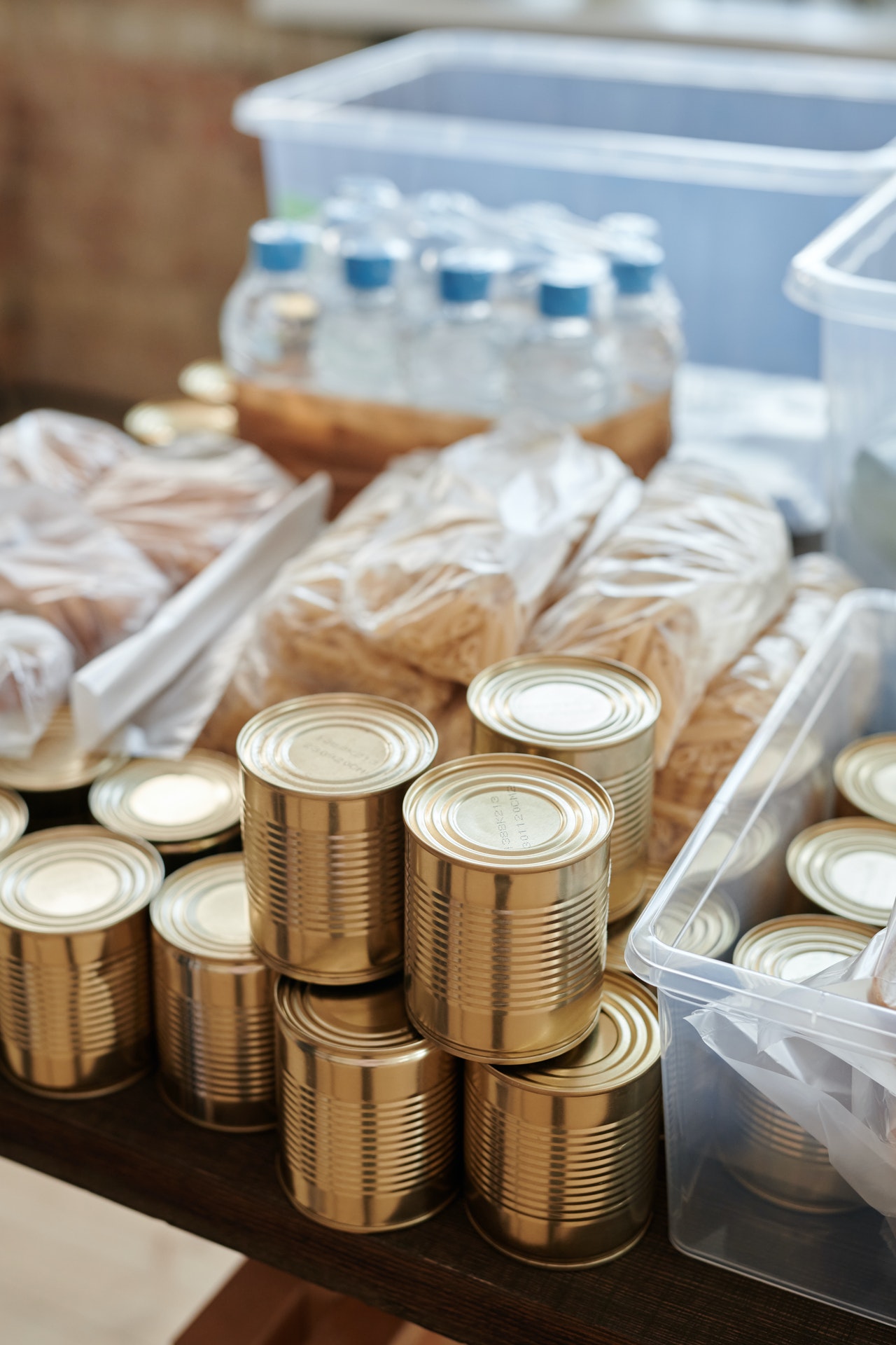 Canned good and other packaged foods