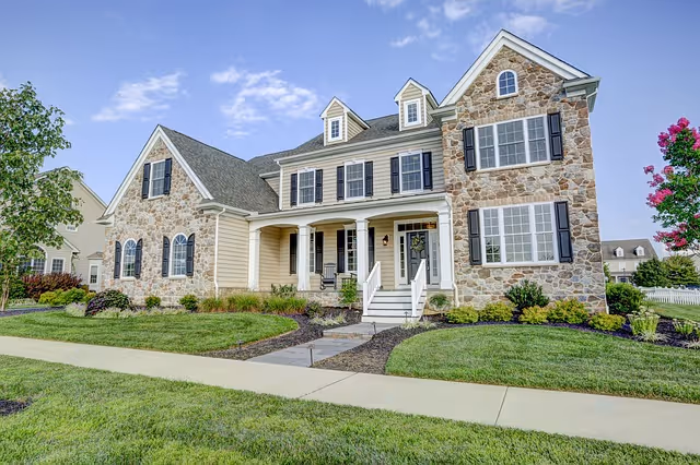 a suburban house