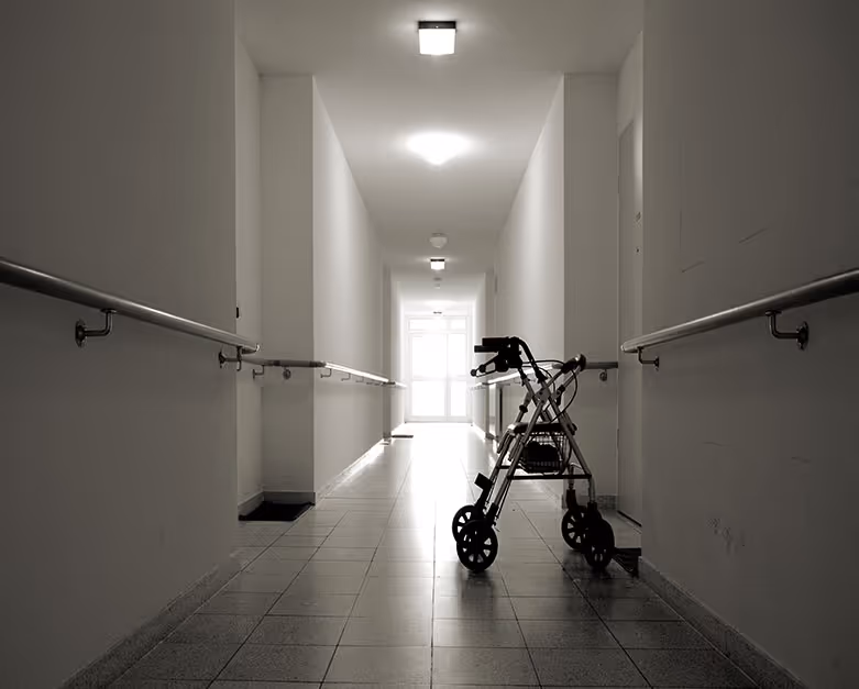 nursing home hallway