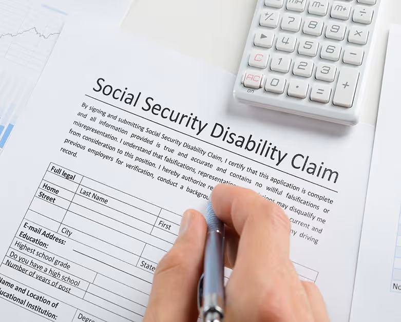 social security disability claim form