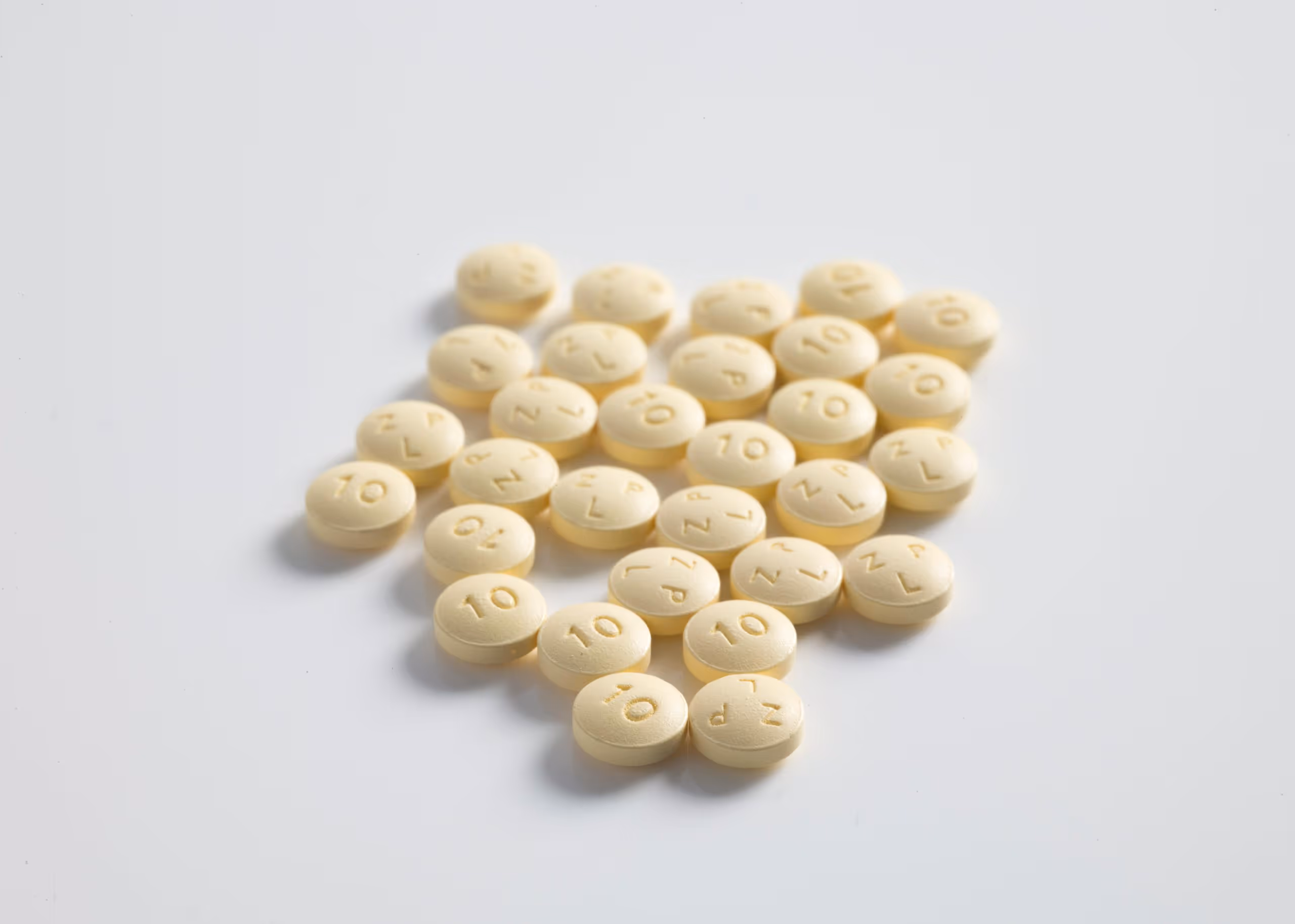 some capsules laying on table
