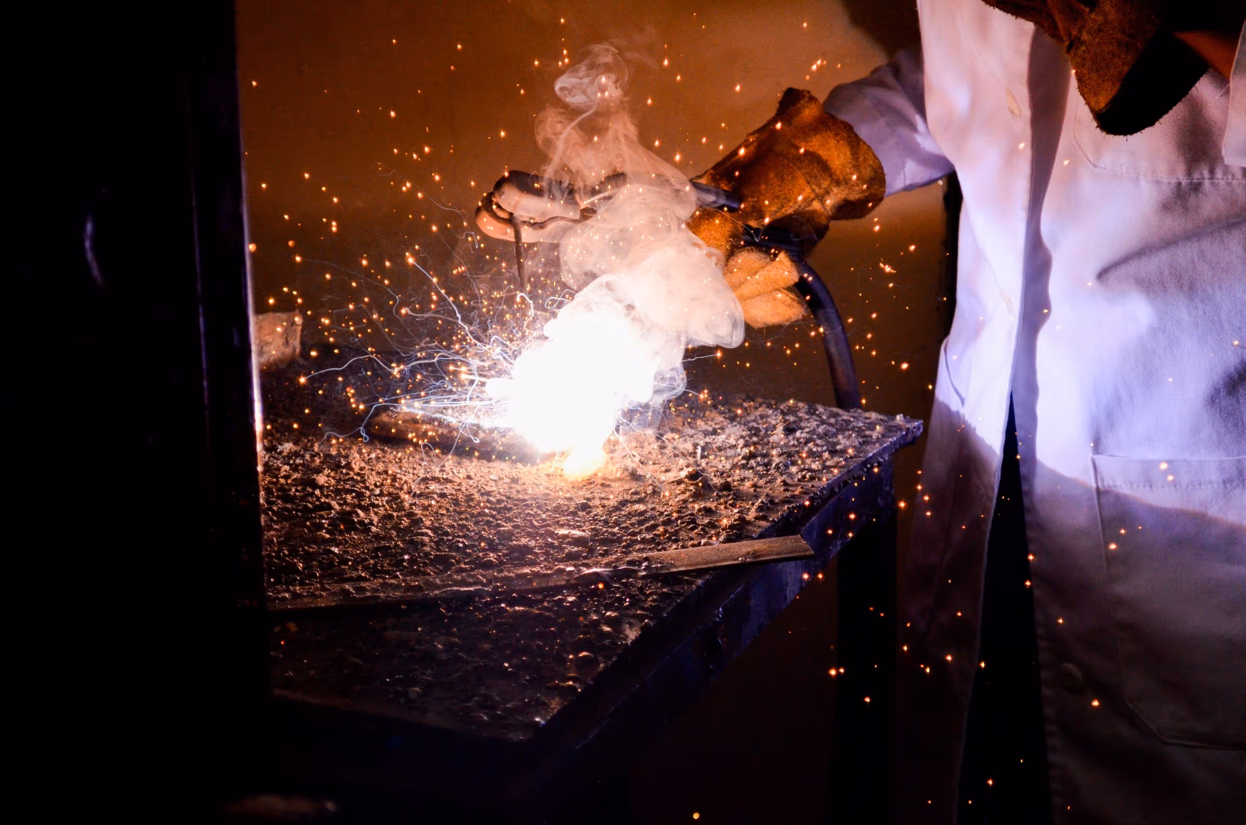 welder at work