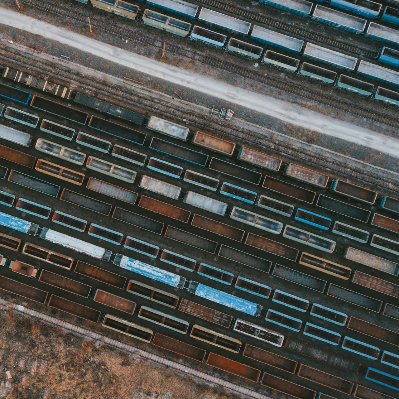 photo of rail yard
