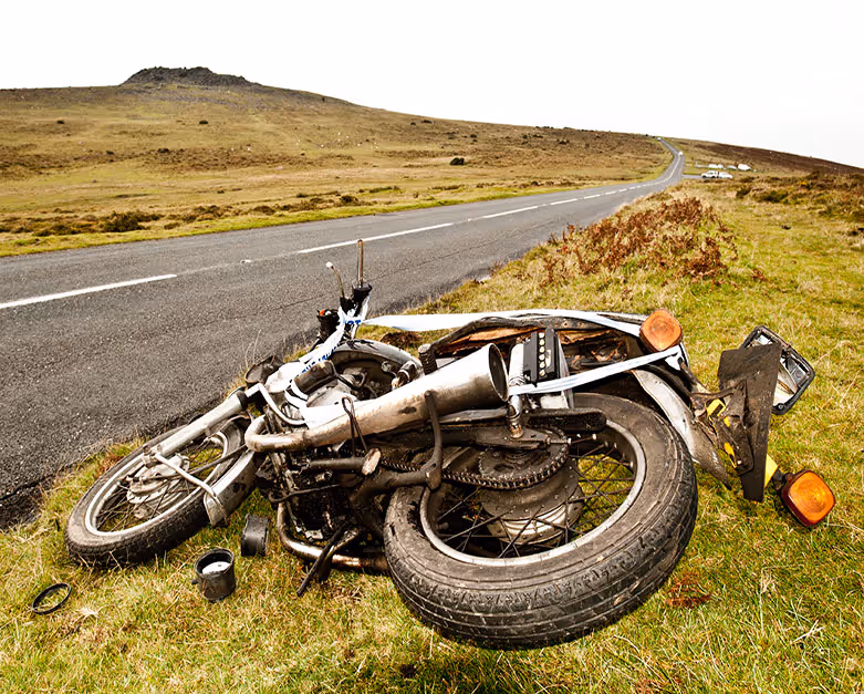 motorcycle accident aftermath