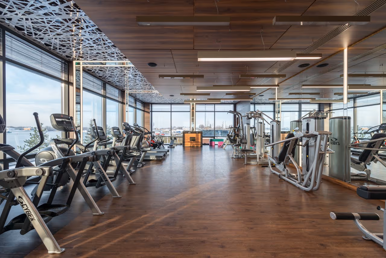 photo of gym equipment