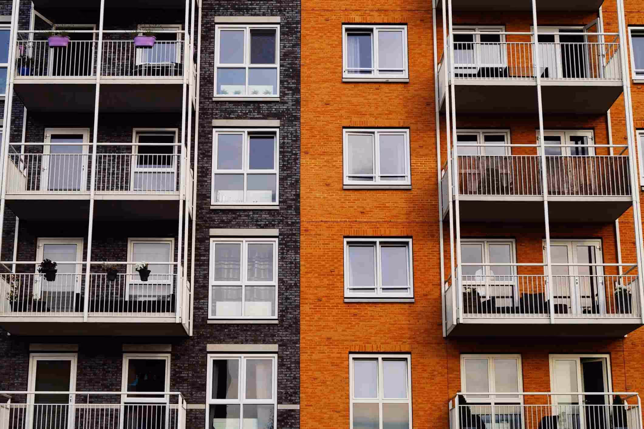 apartment balconies