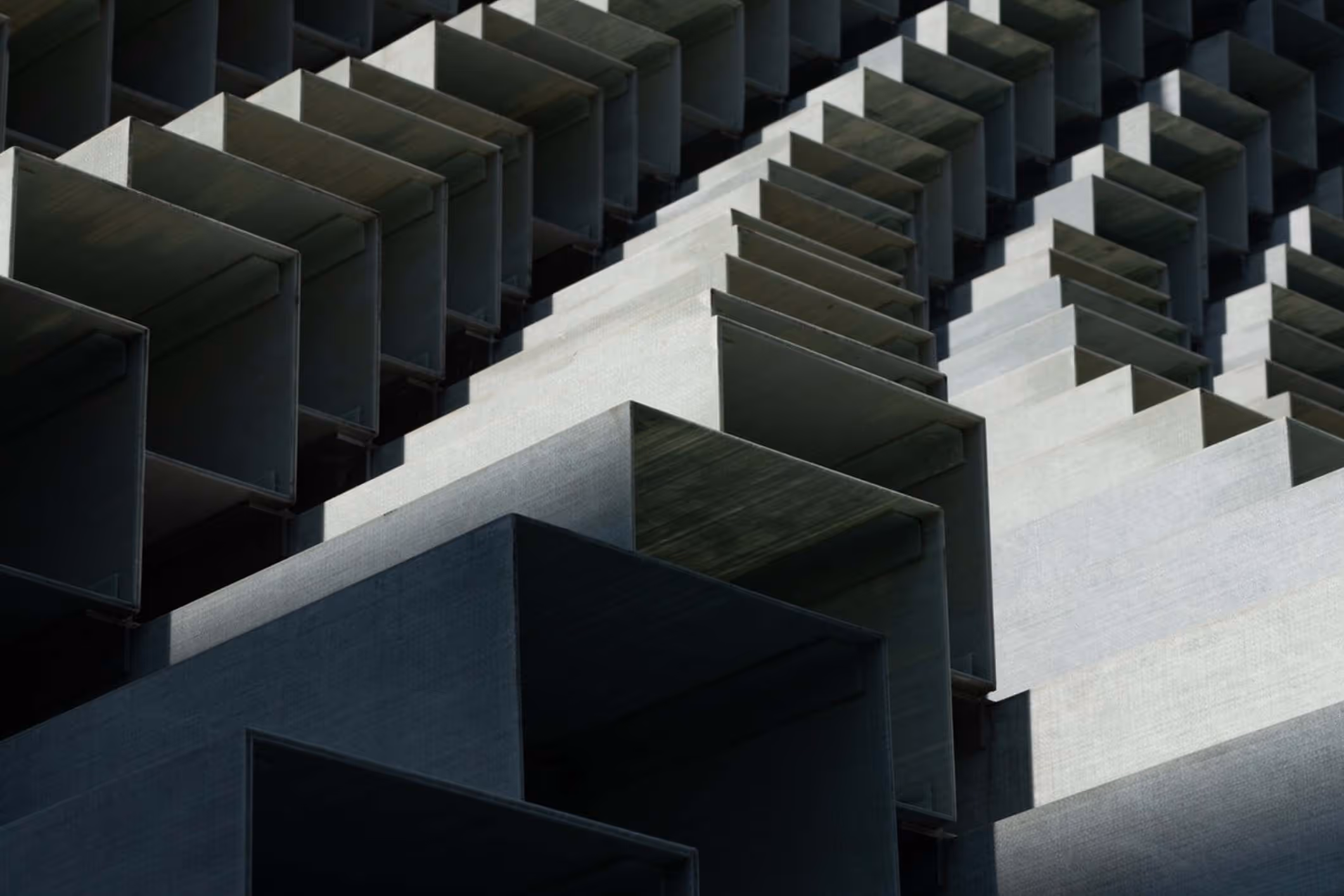 stacked boxes