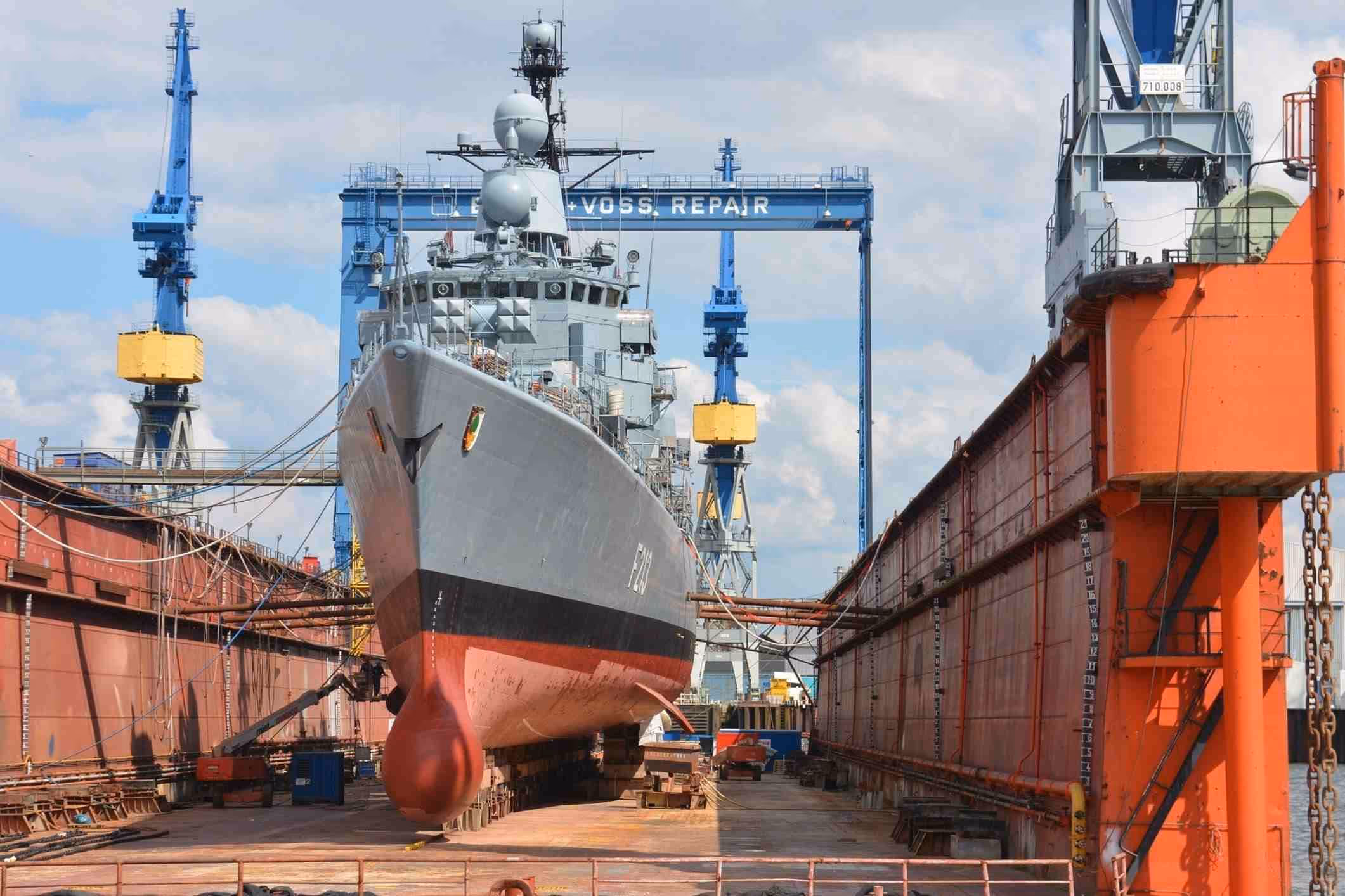 Shipbuilding facility