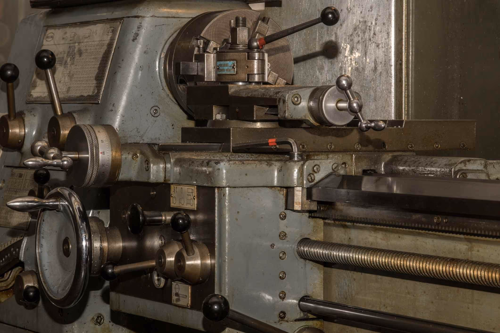 machine in factory