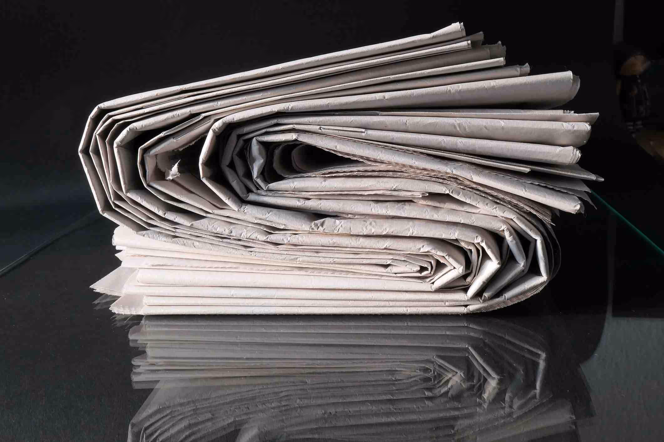 paper on table