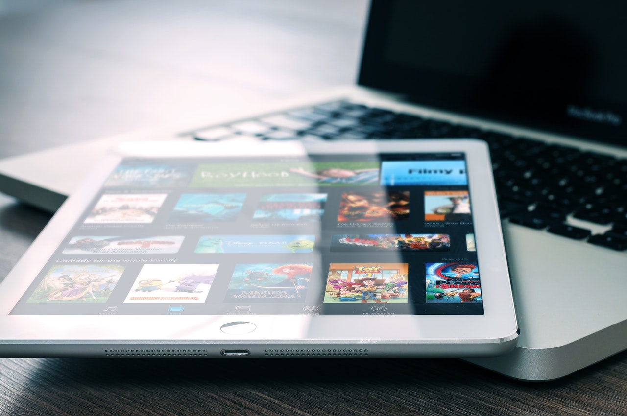 Video viewing apps on an ipad