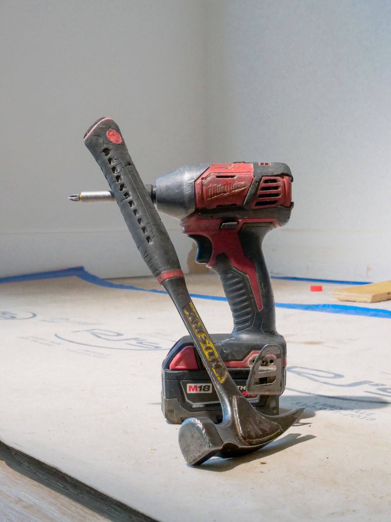 Milwaukee Tool Drill with battery pack