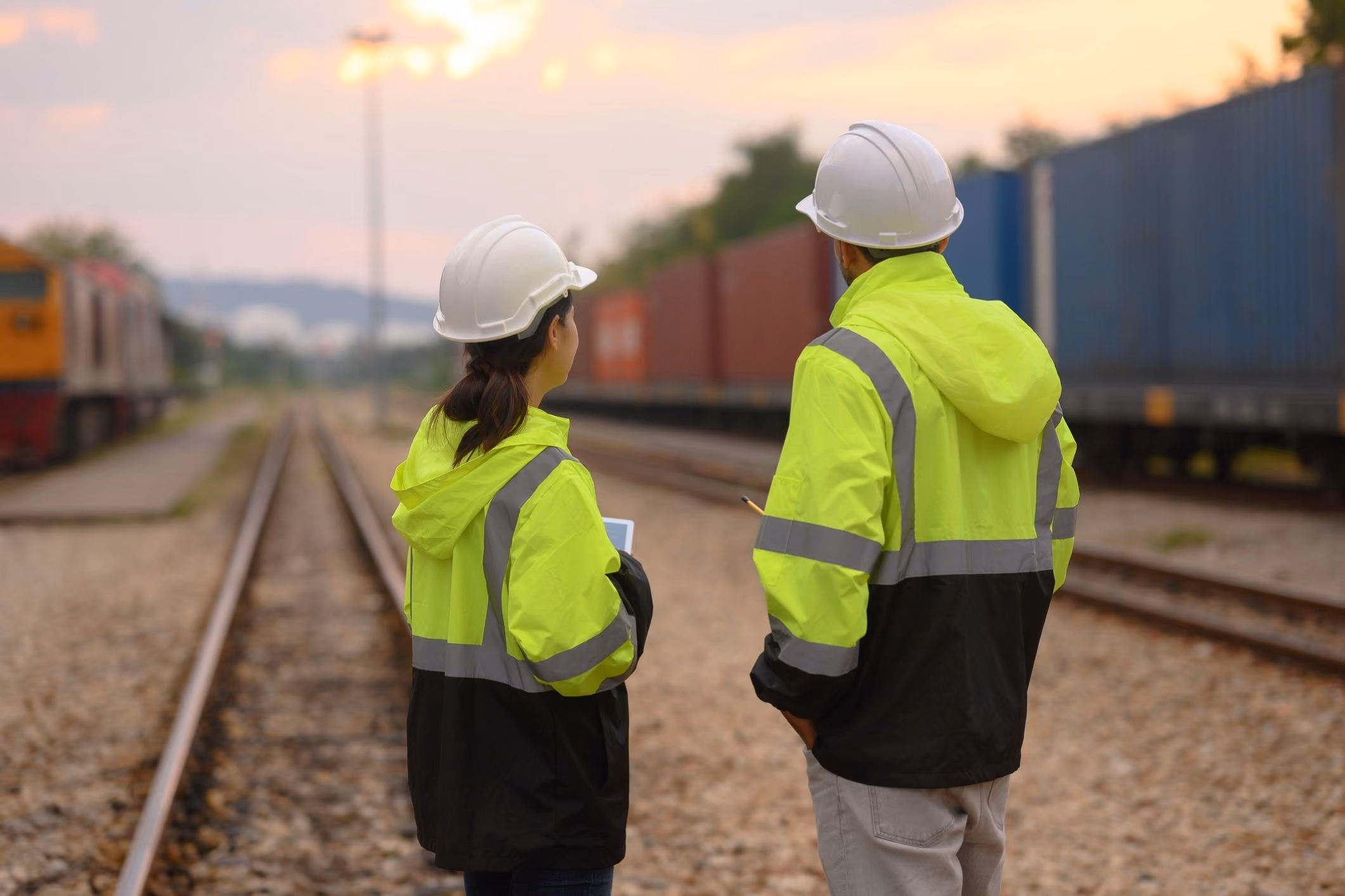 Two recently diagnosed workers discuss an Oklahoma railroad cancer lawsuit.