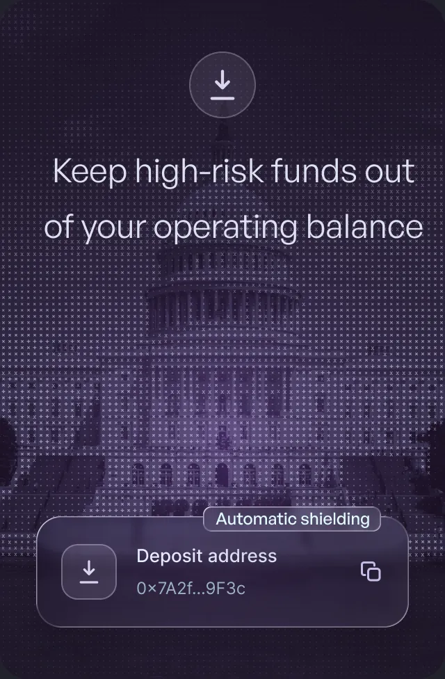 Keep high-risk funds out of your operating balance