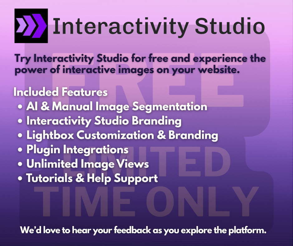 Limited Time Free Version for Interactivity Studio