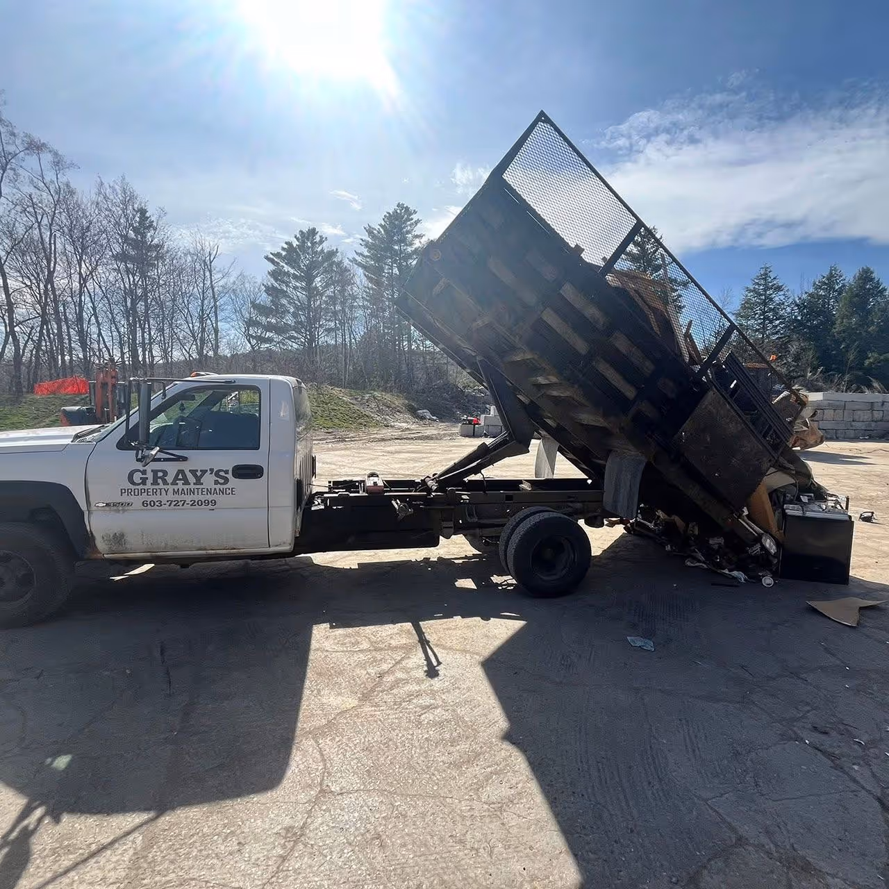 Full property cleanout services for residential clients