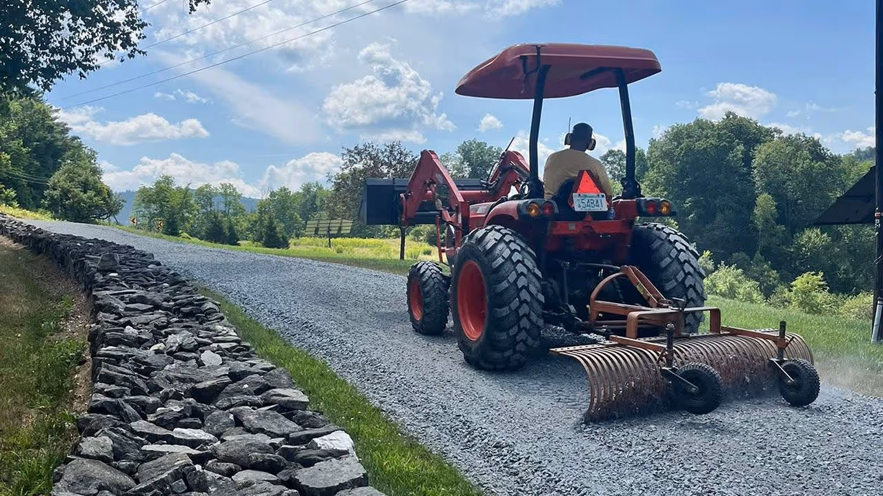 Fixing potholes and driveway drainage issues for homeowners