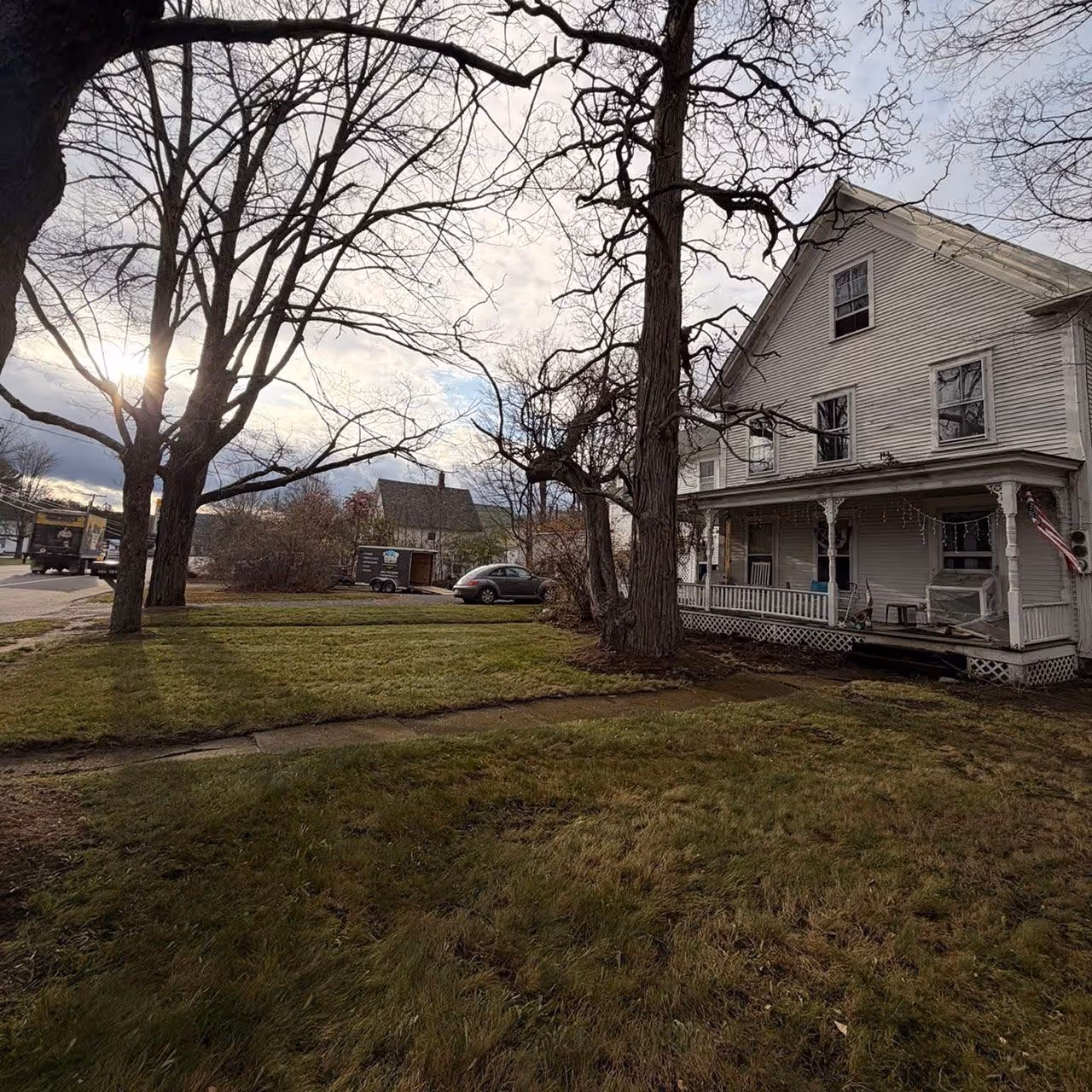 Full property cleanup services for residential clients