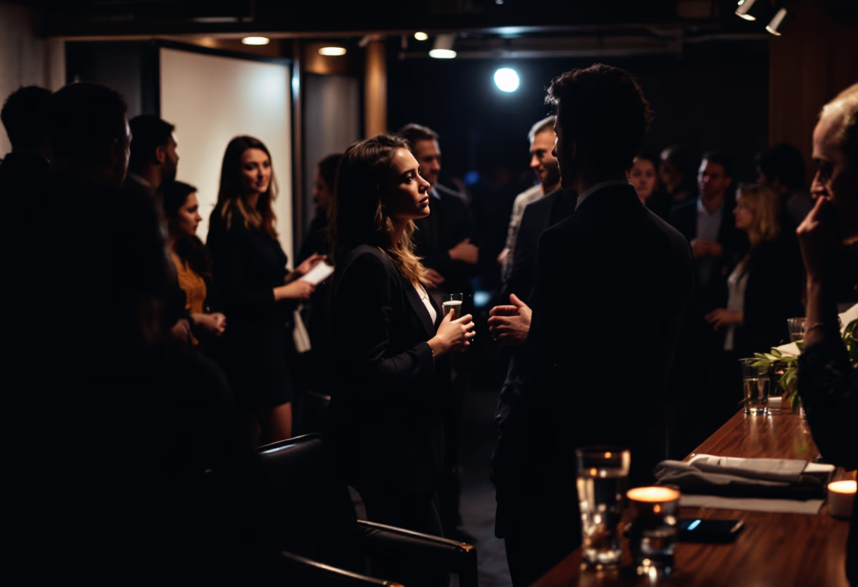 image of networking event (for a hr tech)