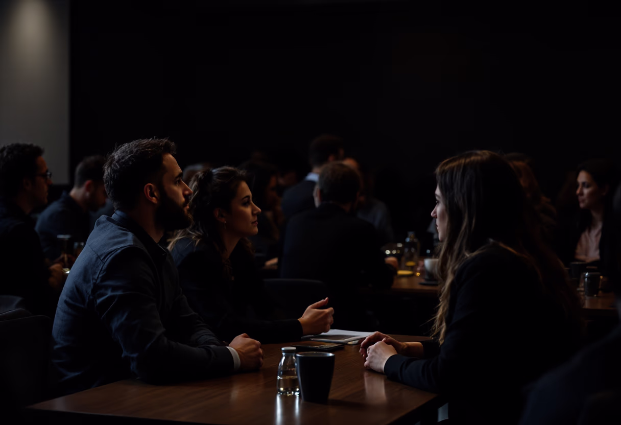 image of networking event (for a hr tech)