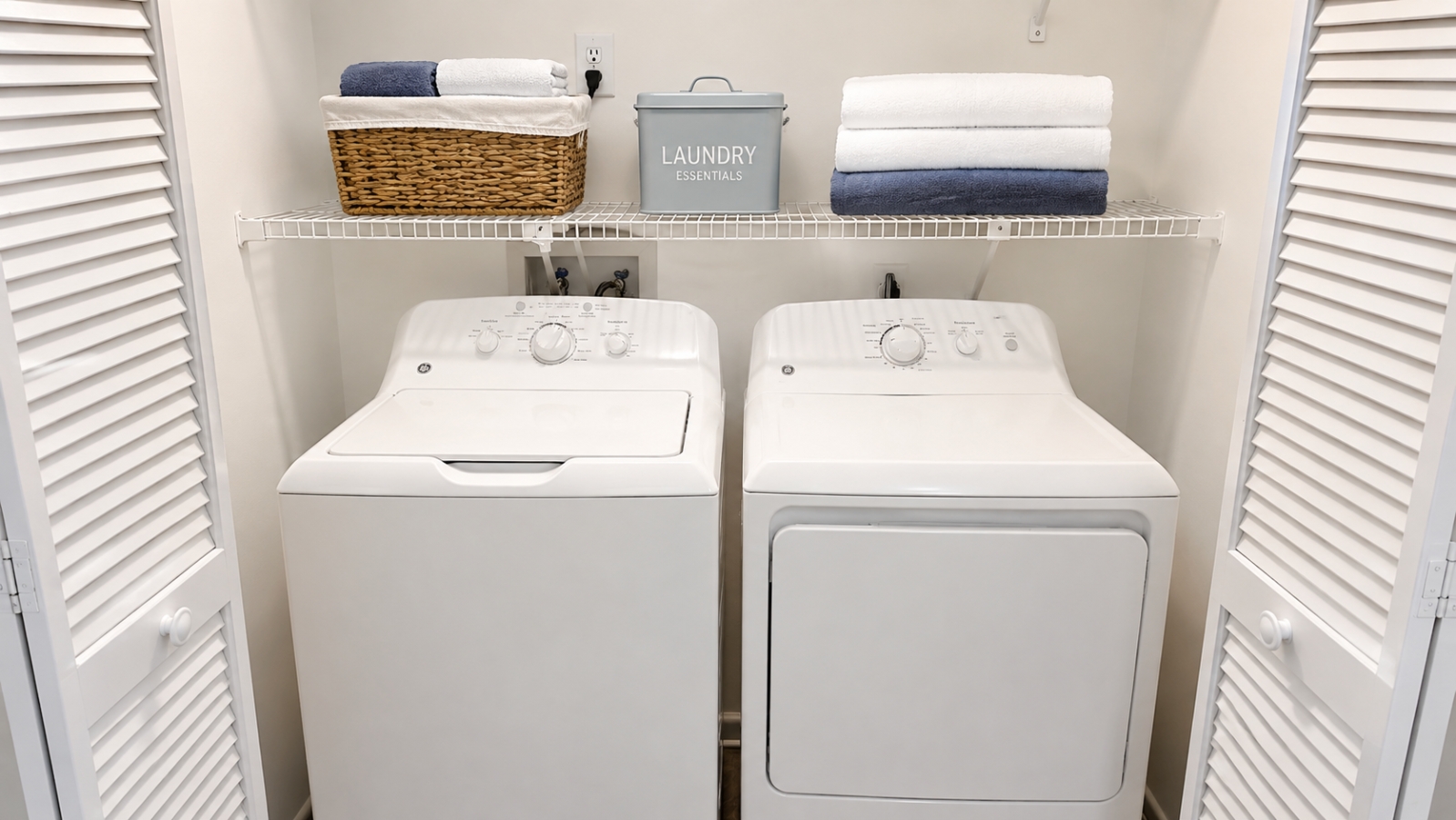 Washer and dryer