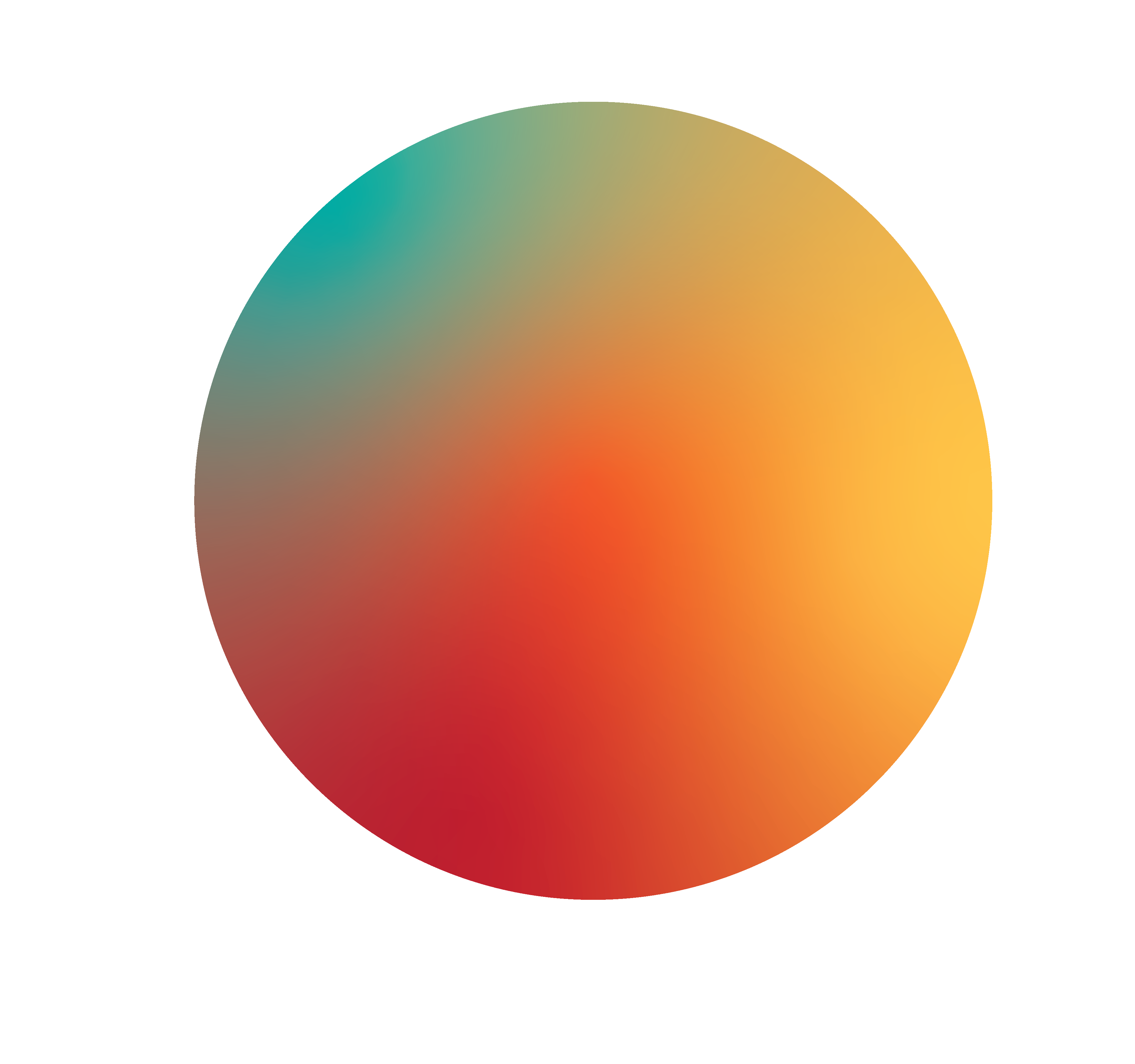 MEMETIC - Main Banner, abstract lines with a gradient sphere in the middle